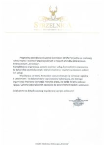 Referencje Strzelnica